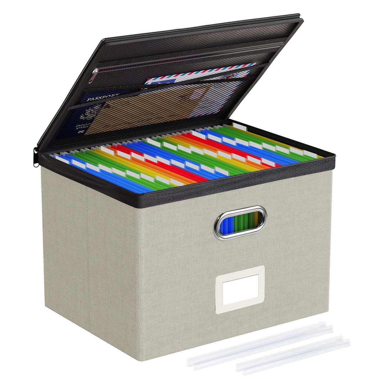 Oterri File Box Large 1-Pack Hanging Organizer for Letter/Legal-Size Folder