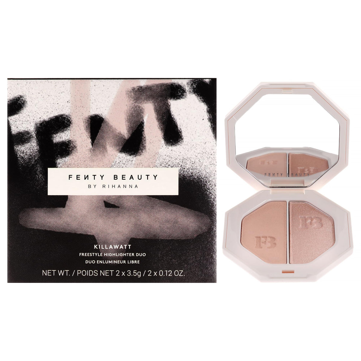 Fenty Beauty by Rihanna Killawatt Freestyle Highlighter Lightning Dust/Fire Crystal