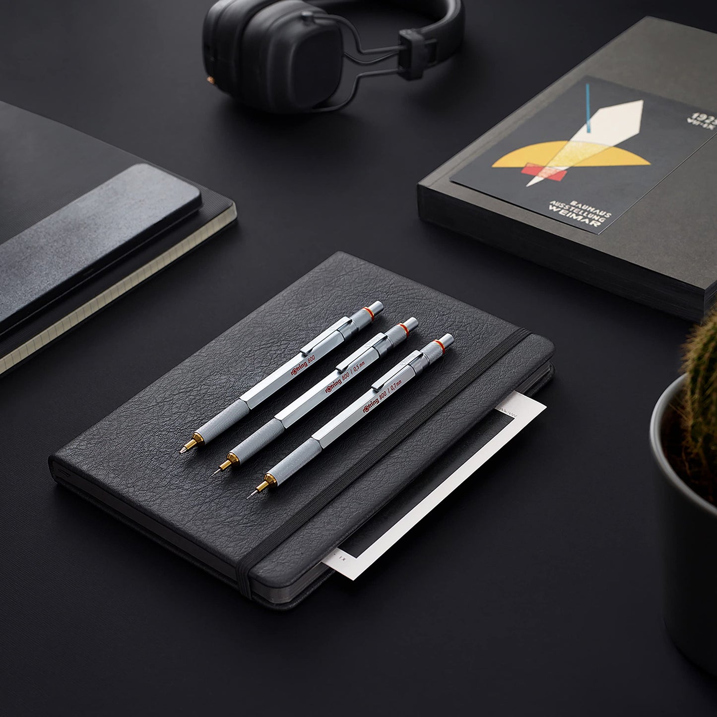 rOtring 800 Mechanical Pencil, 0.7 mm, Silver Metal Barrel