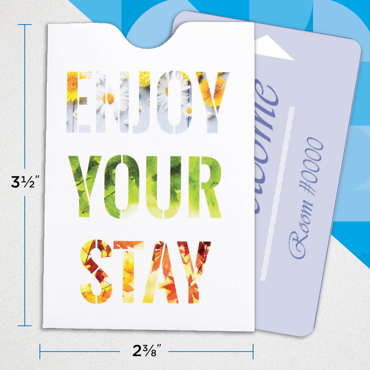 Guardian Key Card Holder Sleeves, Pack of 500 Small Envelopes for Hotel Key Cards, Gift Cards