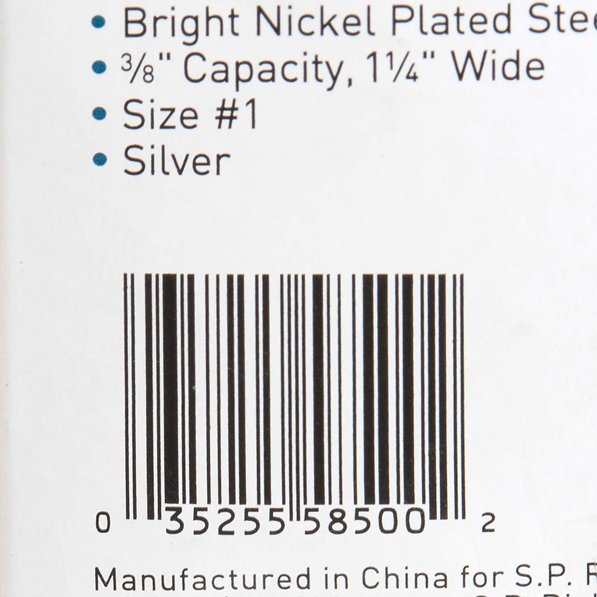 Business Source Bulldog Clip, Silver (58500)