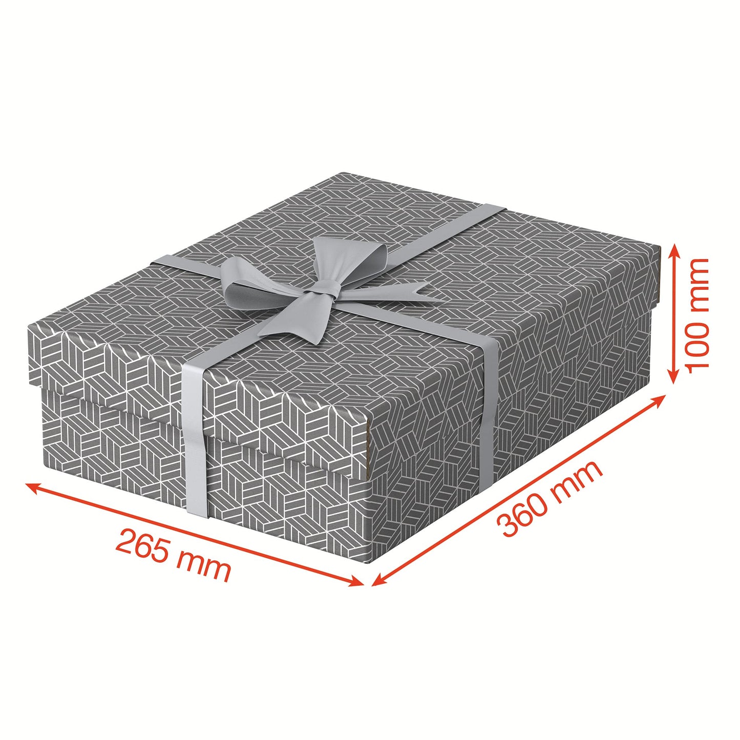 Esselte Medium Storage & Gift Box With Lid, Pack Of 3, Home/Office Storage, Organisation & Gift