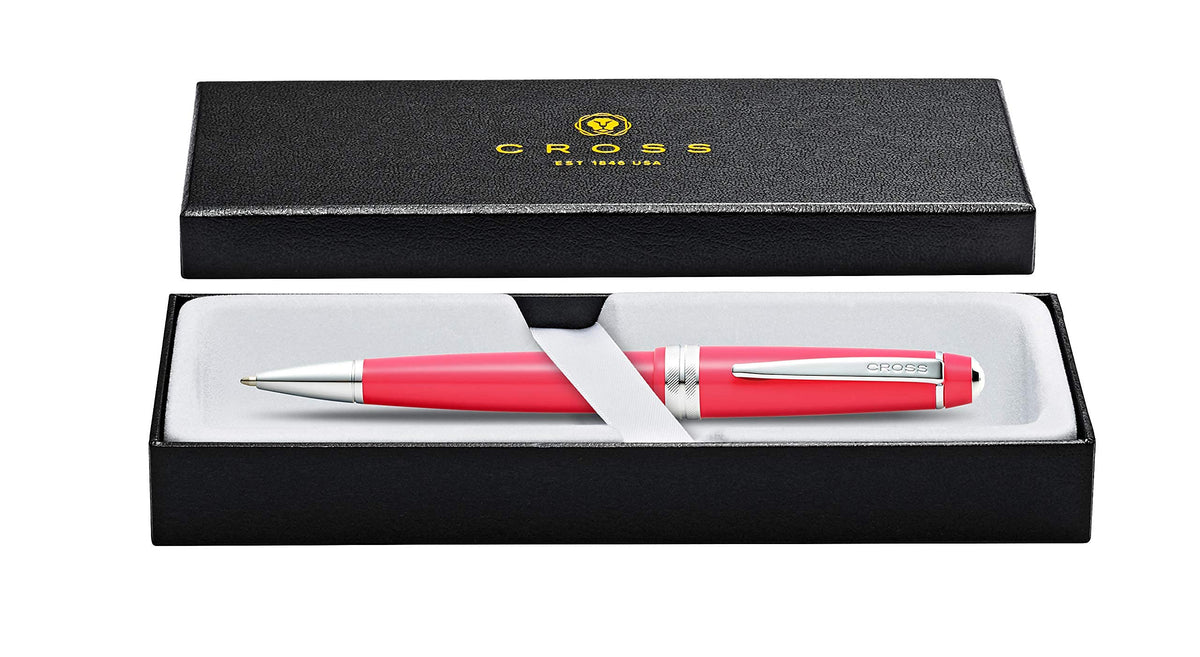 Cross Bailey Light Polished Coral Ballpoint Pen, Medium Point, Black Ink