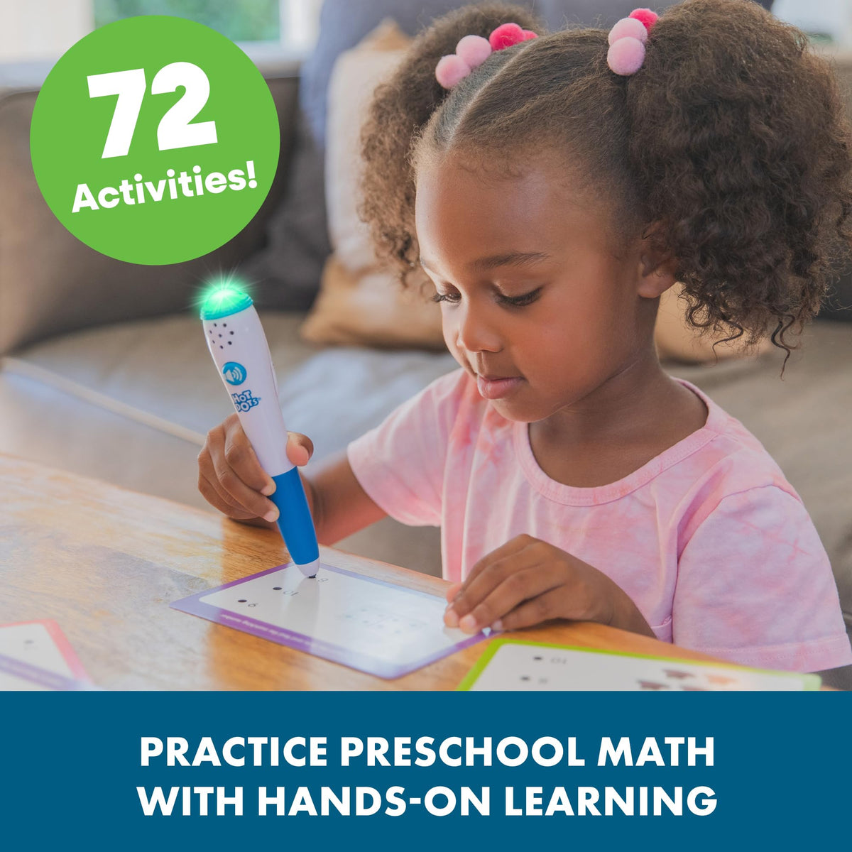 Educational Insights Hot Dots Numbers & Counting Set - Preschool Learning Activities, Interactive