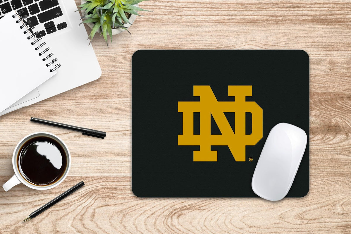 Mouse Pad, Fabric, University of Notre Dame Standard/Triple Wordmark
