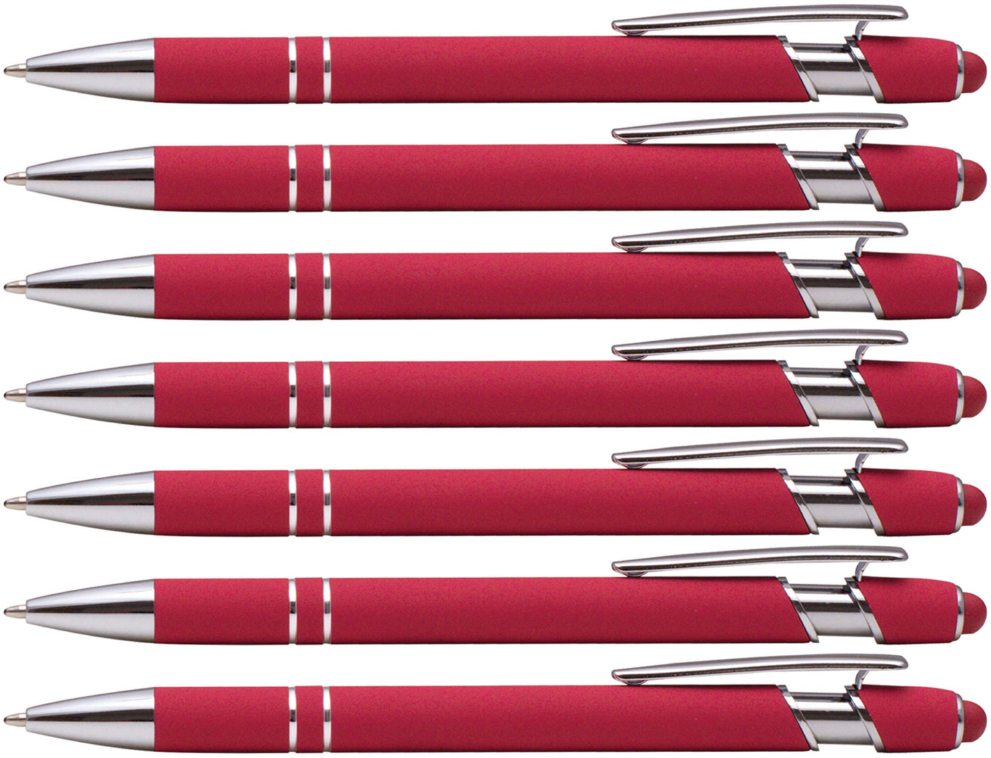 Express Pencils Rubberized Soft Touch | Burst of Color | Ballpoint Pen with Stylus Tip a stylish