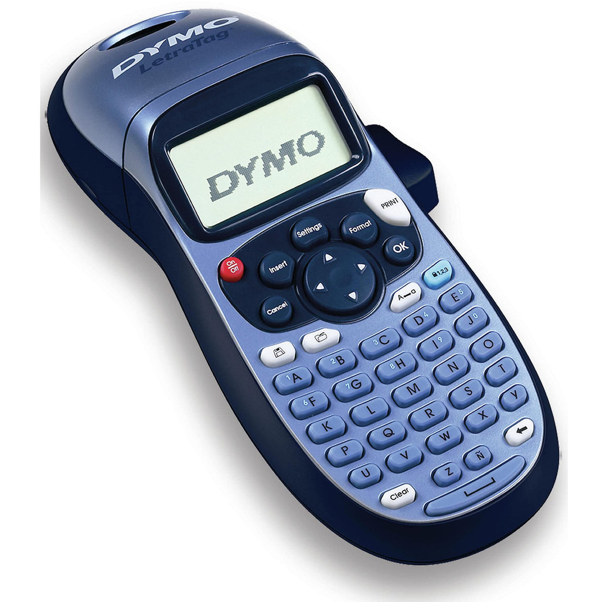 Dymo S0883990 LetraTag Handheld Label Maker, ABC Keyboard Label Printer with Easy-to-Use, 13