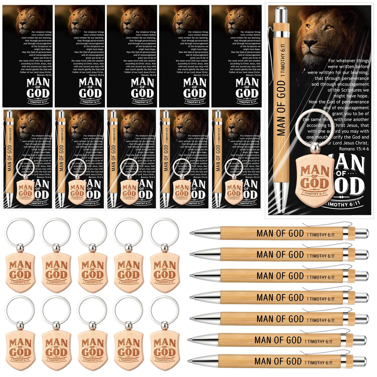 Landical 18 Sets Pastor Appreciation Gifts for Men Christian Pastor Gifts