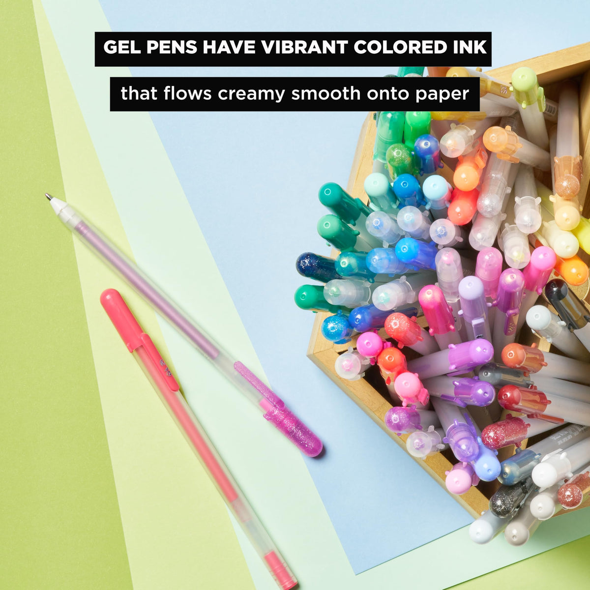 Sakura Gelly Roll Moods Five Giftable 3-Pk Sets, 15 Gel Pens