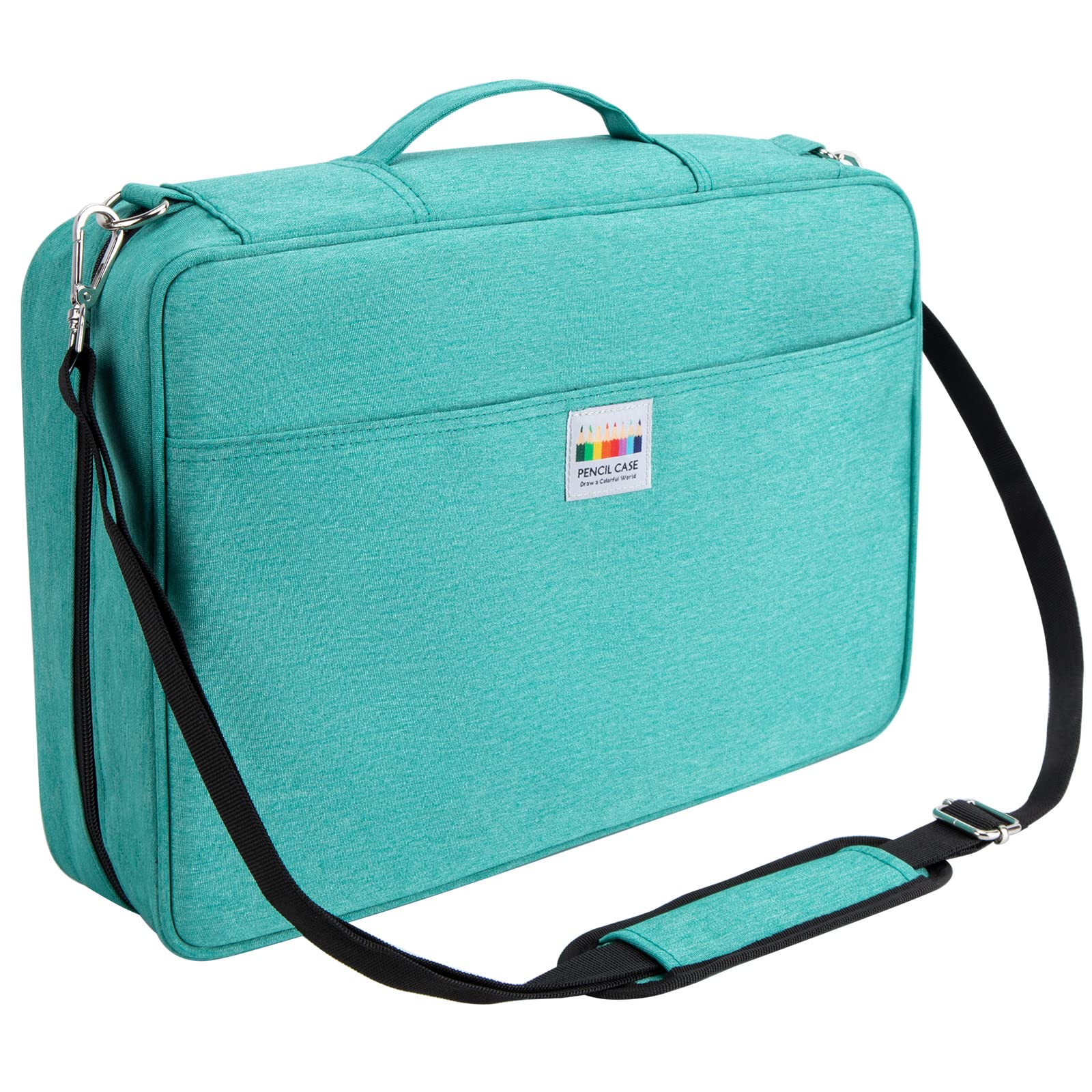 YOUSHARES Big Capacity Colored Pencil Case - 480 Slots large Pen Case Organizer with Multilayer