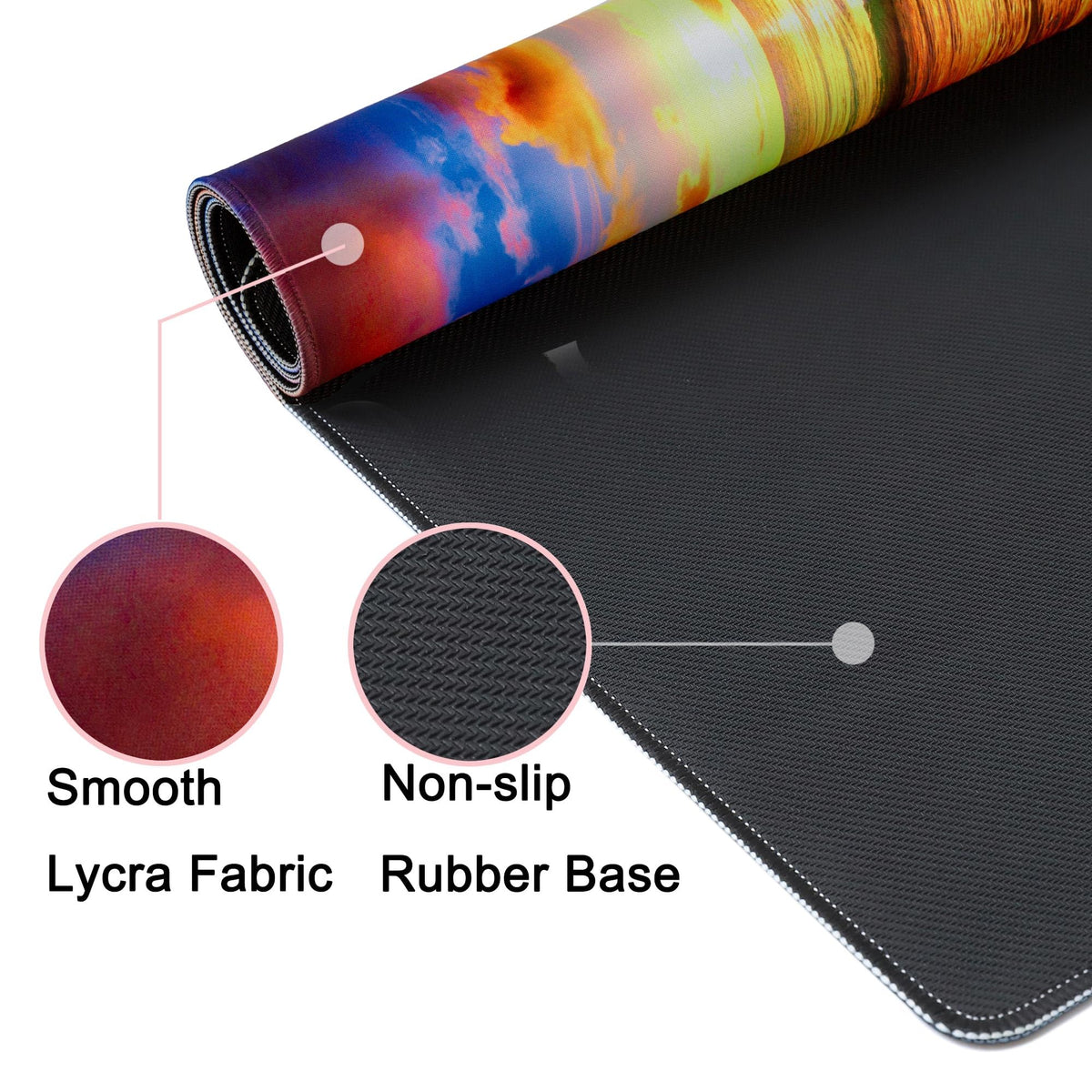 Wiabsi Desk Mat Pad,Large XXL Extended Mouse Pad Mat for Desktop Keyboard