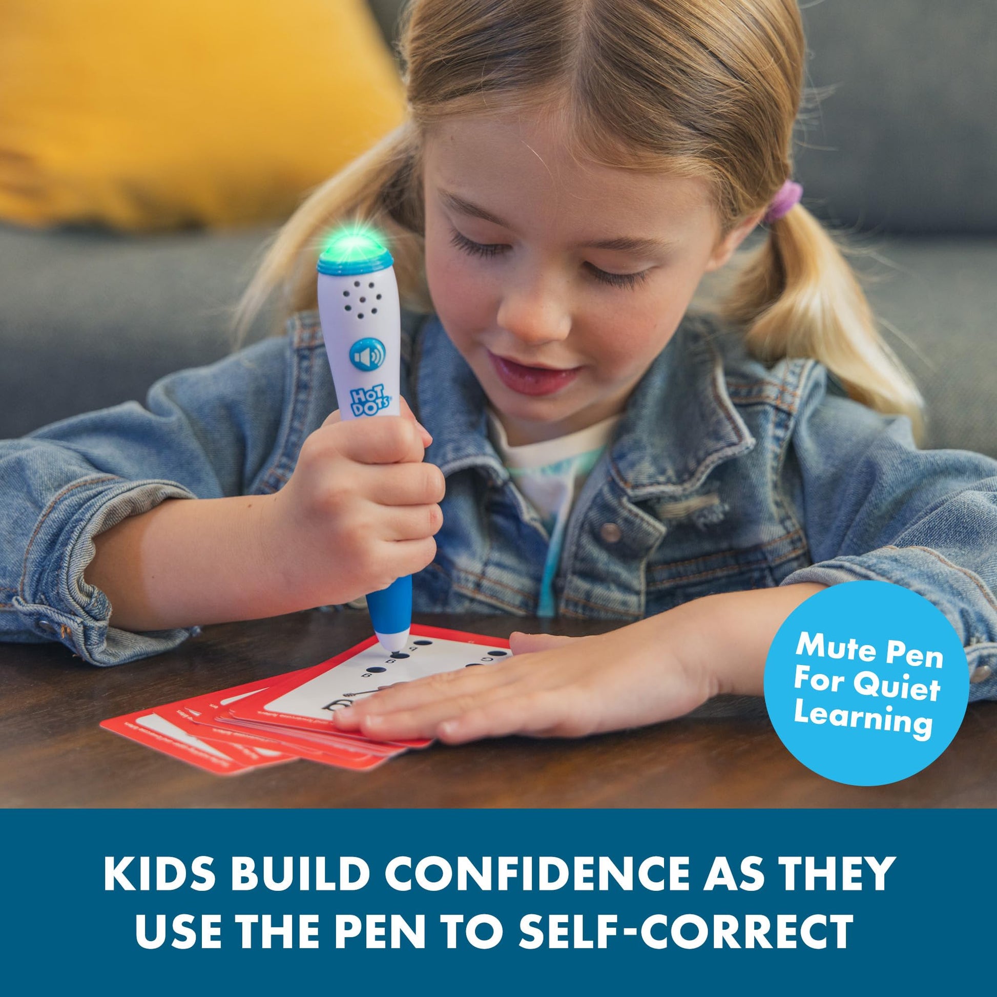 Educational Insights Hot Dots Preschool Prep Set – Toddler ABC Flash Cards with Interactive Pen
