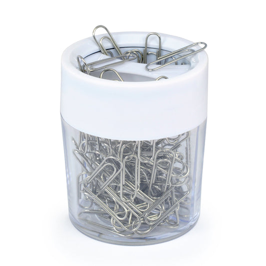 Rapesco PCH000A1 Paper Clip Holder - Magnetic Holder with Paper Clips