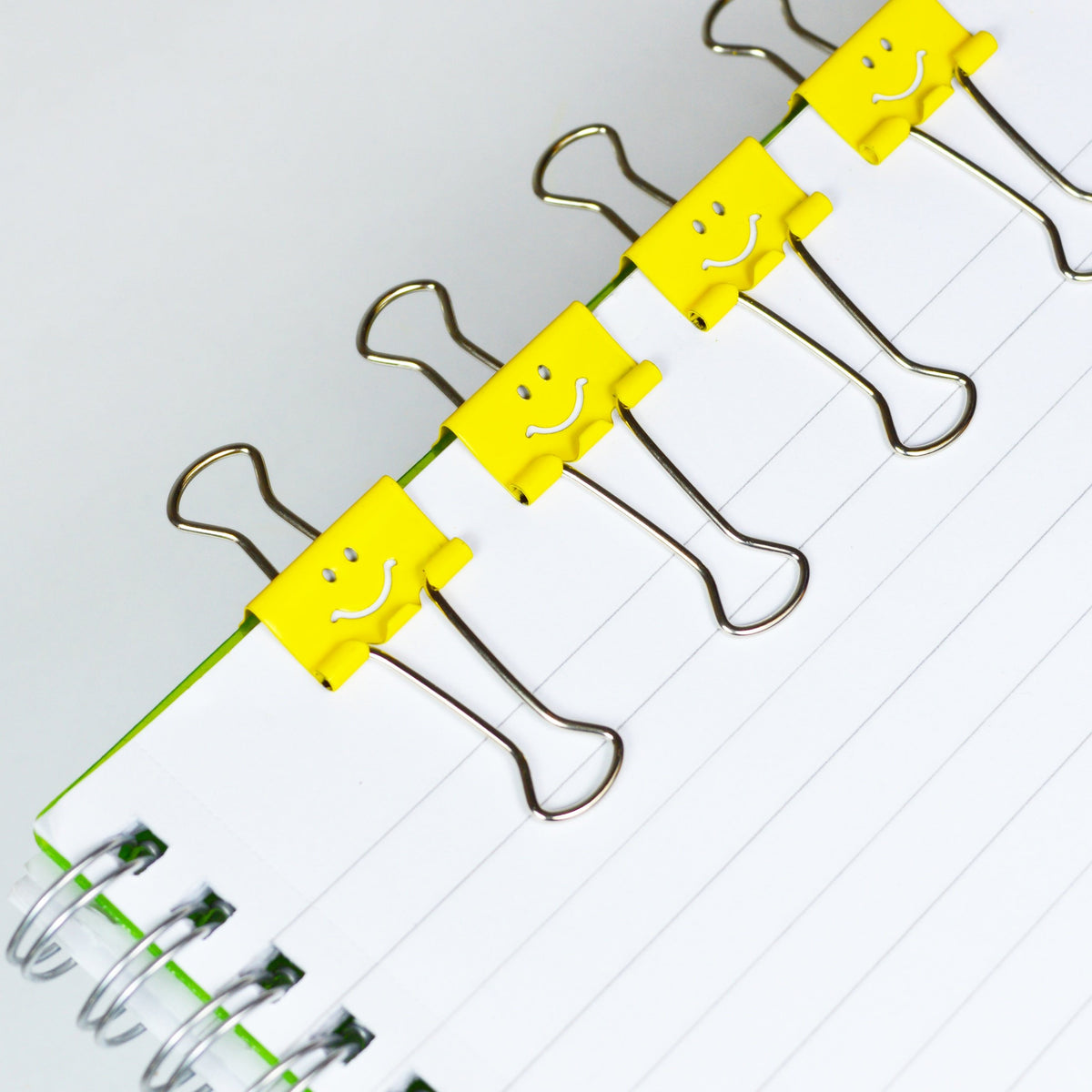 Rapesco Binder Clips, 3/4" Emoji Clips [Pack of 20]