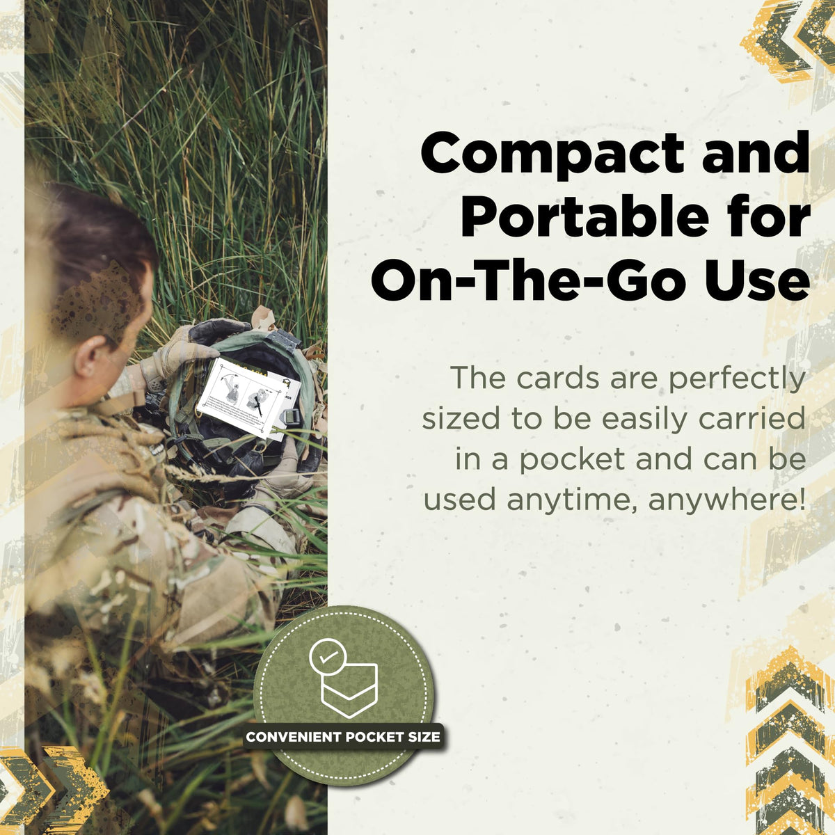Army Flashcards - Military Hand and Arm Signals | 100 of the Most Important Visual Hand and Arm