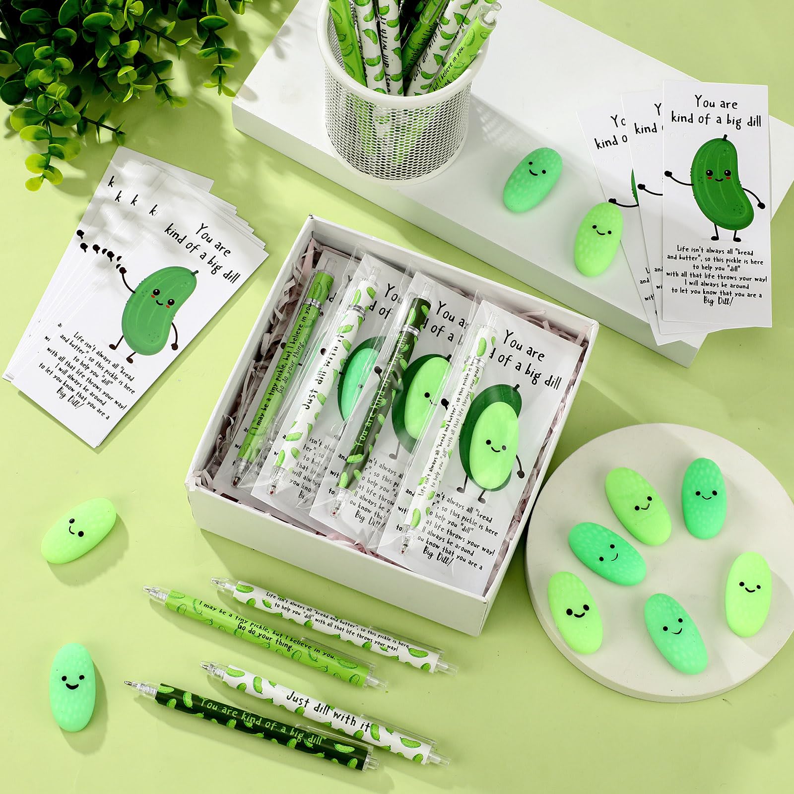 TecUnite Pickle 40 Sets Classroom Motivation Gifts Bulk