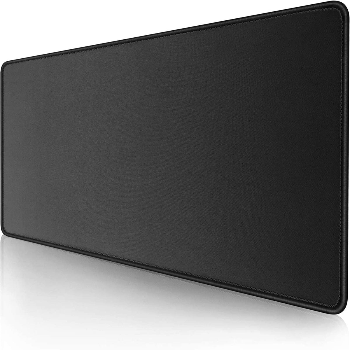 LL-COEUR Black XXL Laptop Mouse Mat 27.5x15.7x0.12inch, Large Desk Protector Pad with Non-Slip