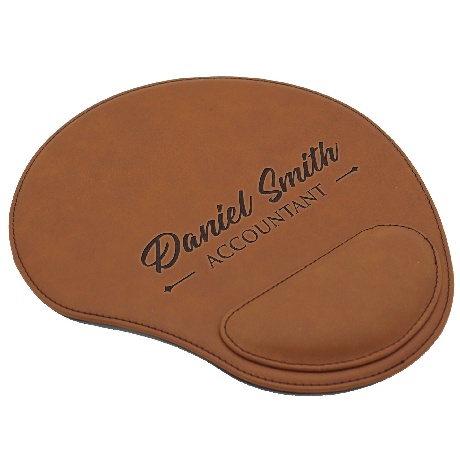 My Personal Memories Custom Engraved and Personalized Mouse Pad with Wrist Rest Desk Accessories
