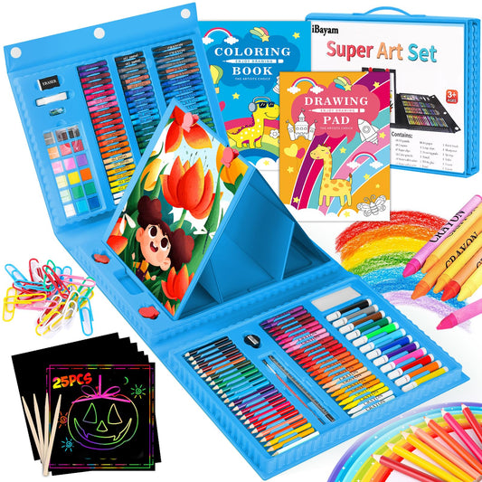 iBayam Art Kit, 251-Pack Art Supplies Drawing Kits, Arts & Crafts Gifts Box