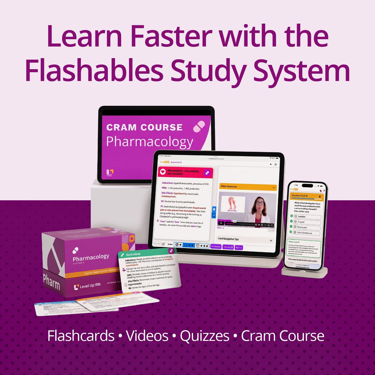 Pharmacology Flash Cards – No Fluff – Nursing School Essentials for Students – 2026-2027 NCLEX ATI