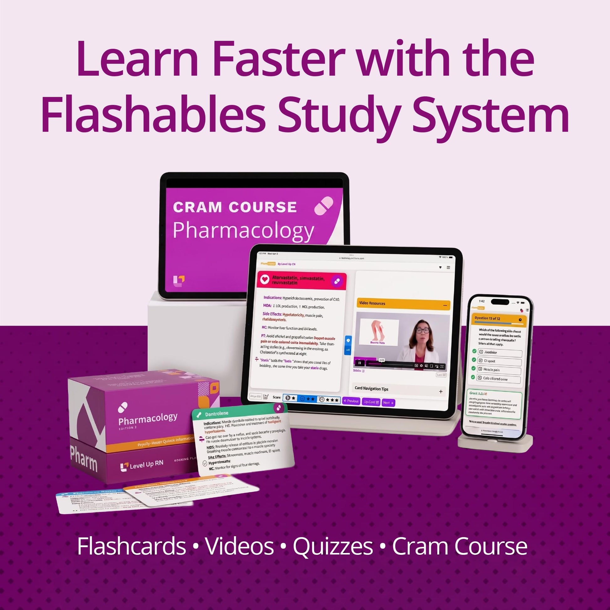 Pharmacology Flash Cards – No Fluff – Nursing School Essentials for Students – 2026-2027 NCLEX ATI