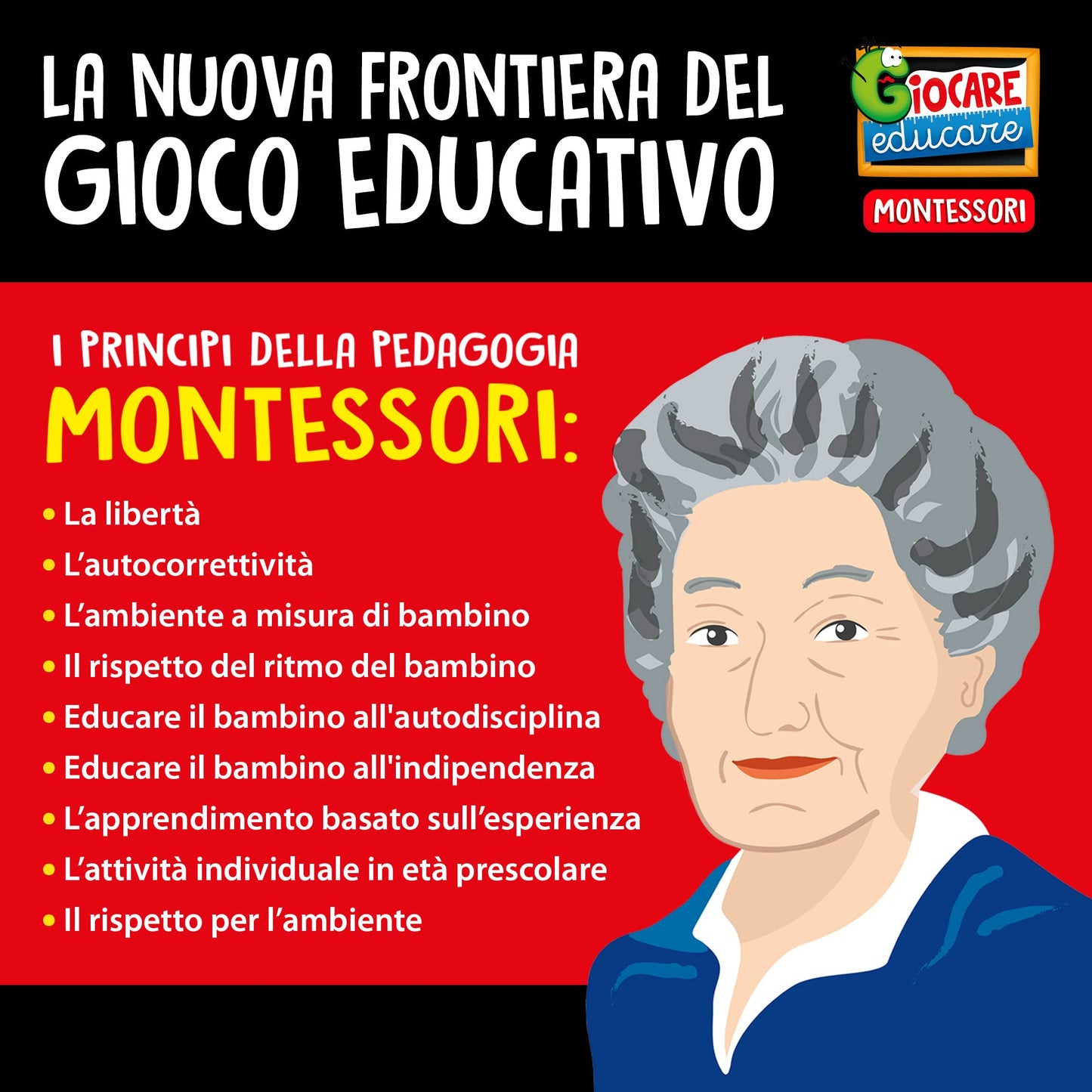 Liscianigiochi - Montessori The Inventafavole del Mondo fantastico, 95216