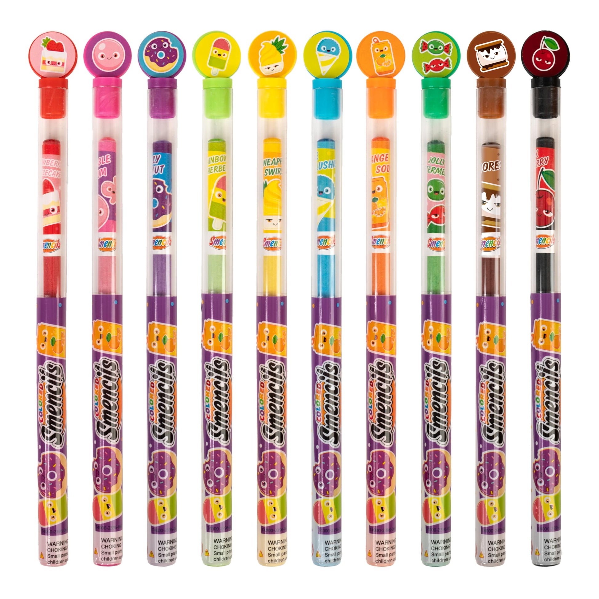 Scentco Colored Smencils – 10 Scented Colored Pencils for Kids