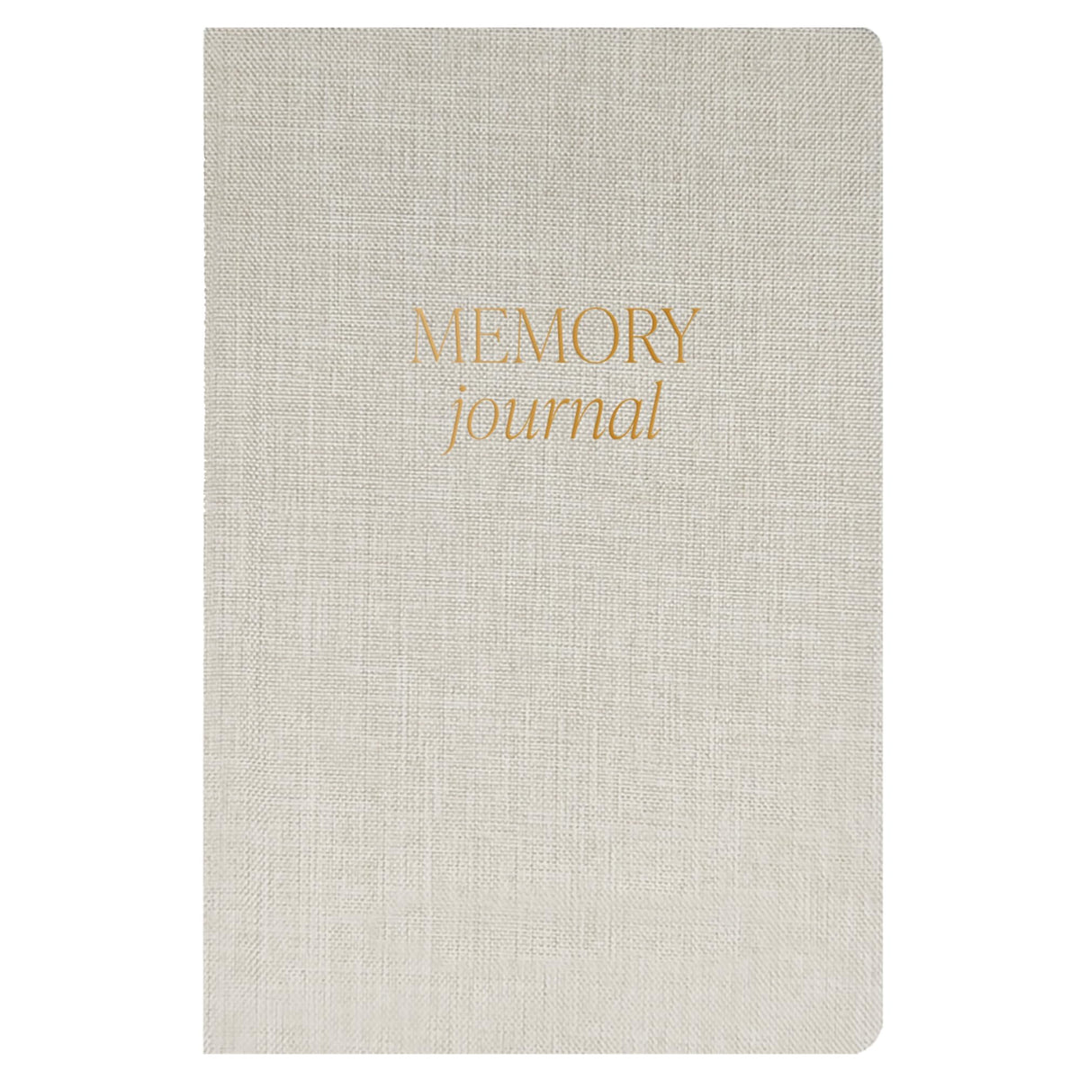 Sweet Water Decor Memory Journal, Cute Lined Reflection Notebook for Women, 105 Ruled Prompt Pages
