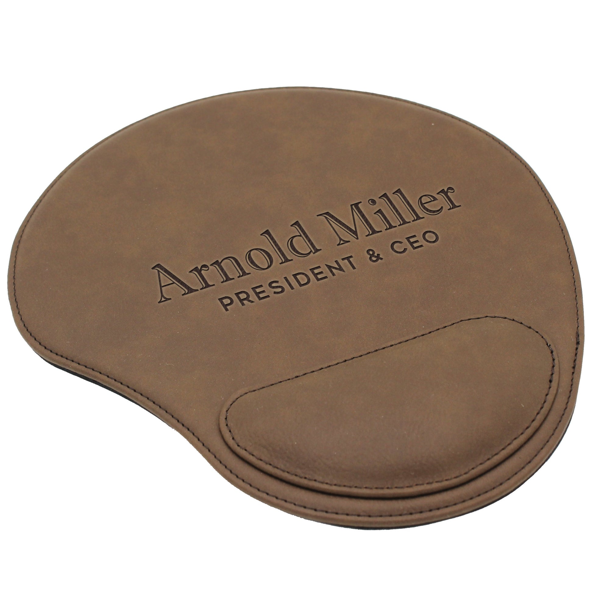 My Personal Memories Custom Engraved and Personalized Mouse Pad with Wrist Rest Desk Accessories