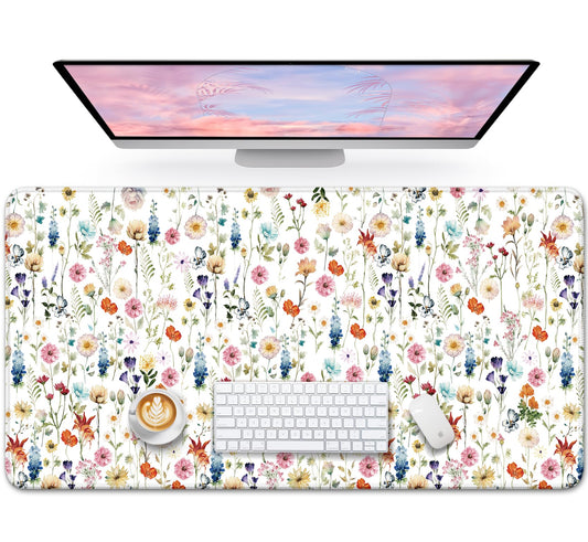 ZapDesk Large Desk Mat, Extended Mouse Pad for Desktop, 35.4" x 15.7"