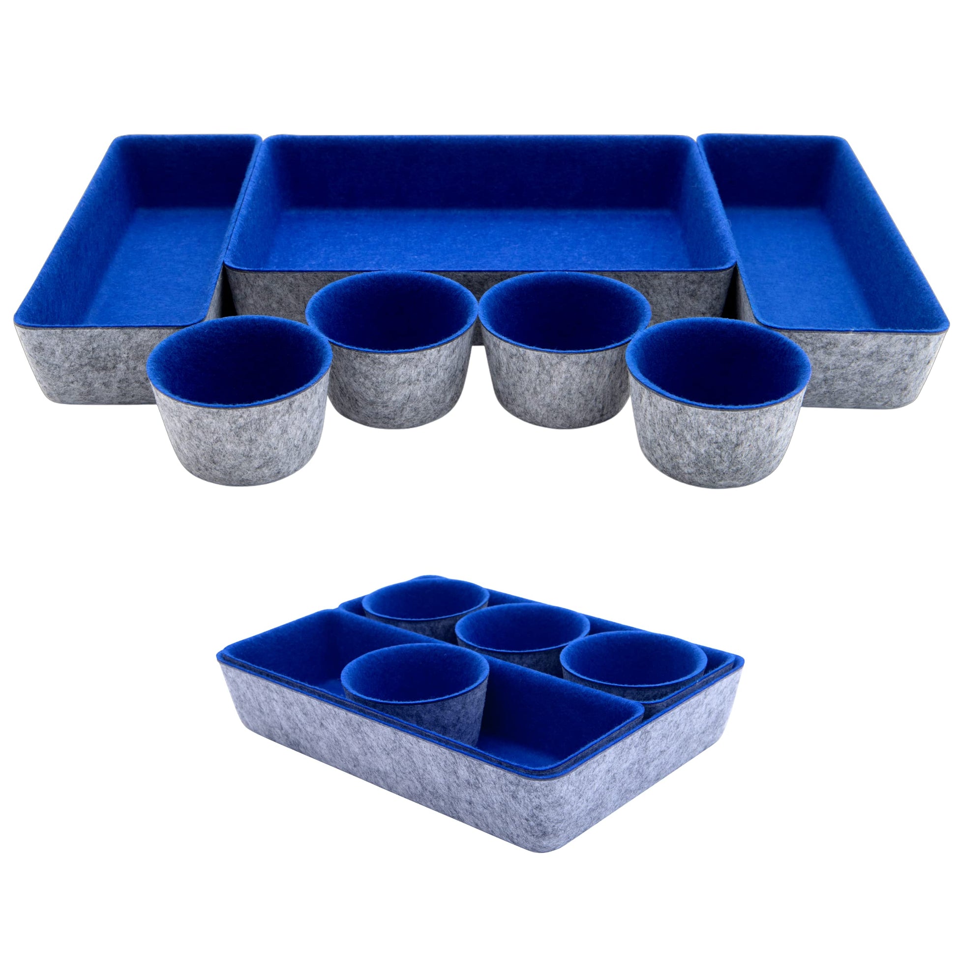 Teeo - Organizers for Drawers - Kitchen Drawer Organizers and Storage - Small Organizer Bins