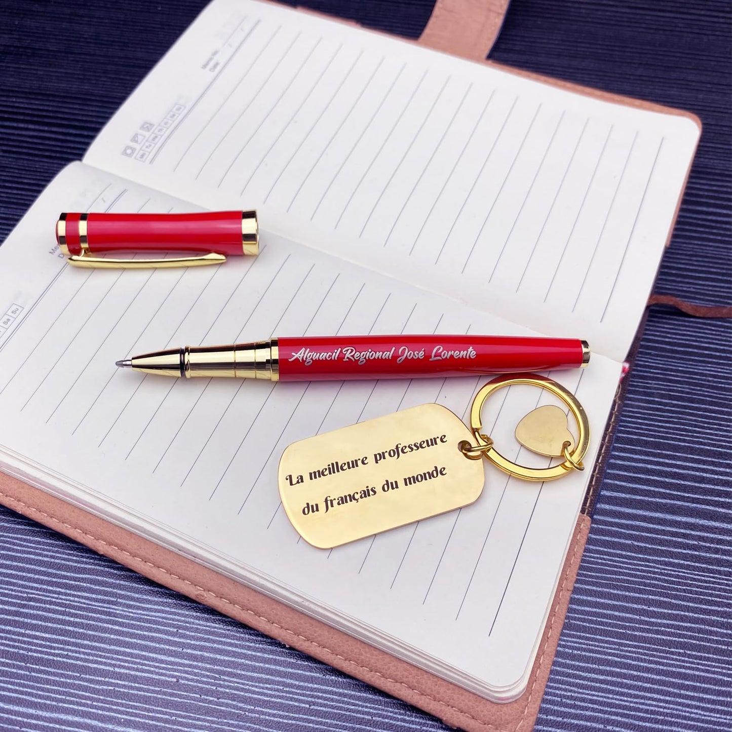 Yastar Personalized Pen with Custom Keychain, for Business Men Women Nurse
