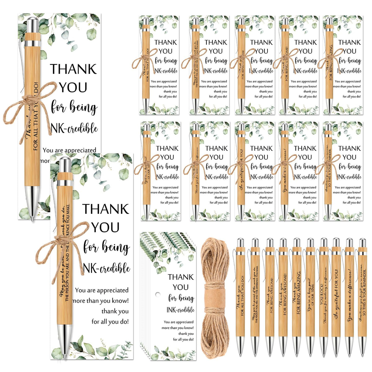 Fulmoon 120 Set Employee Appreciation Gift Bulk Coworker Teacher