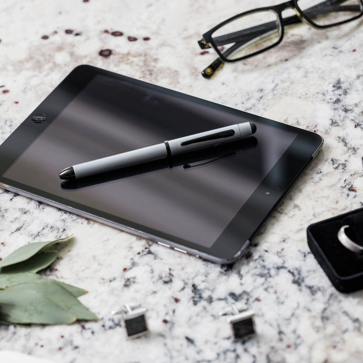 Cross Tech3+ Satin Black Multifunction Pen, Black Ink, Corporate Gift