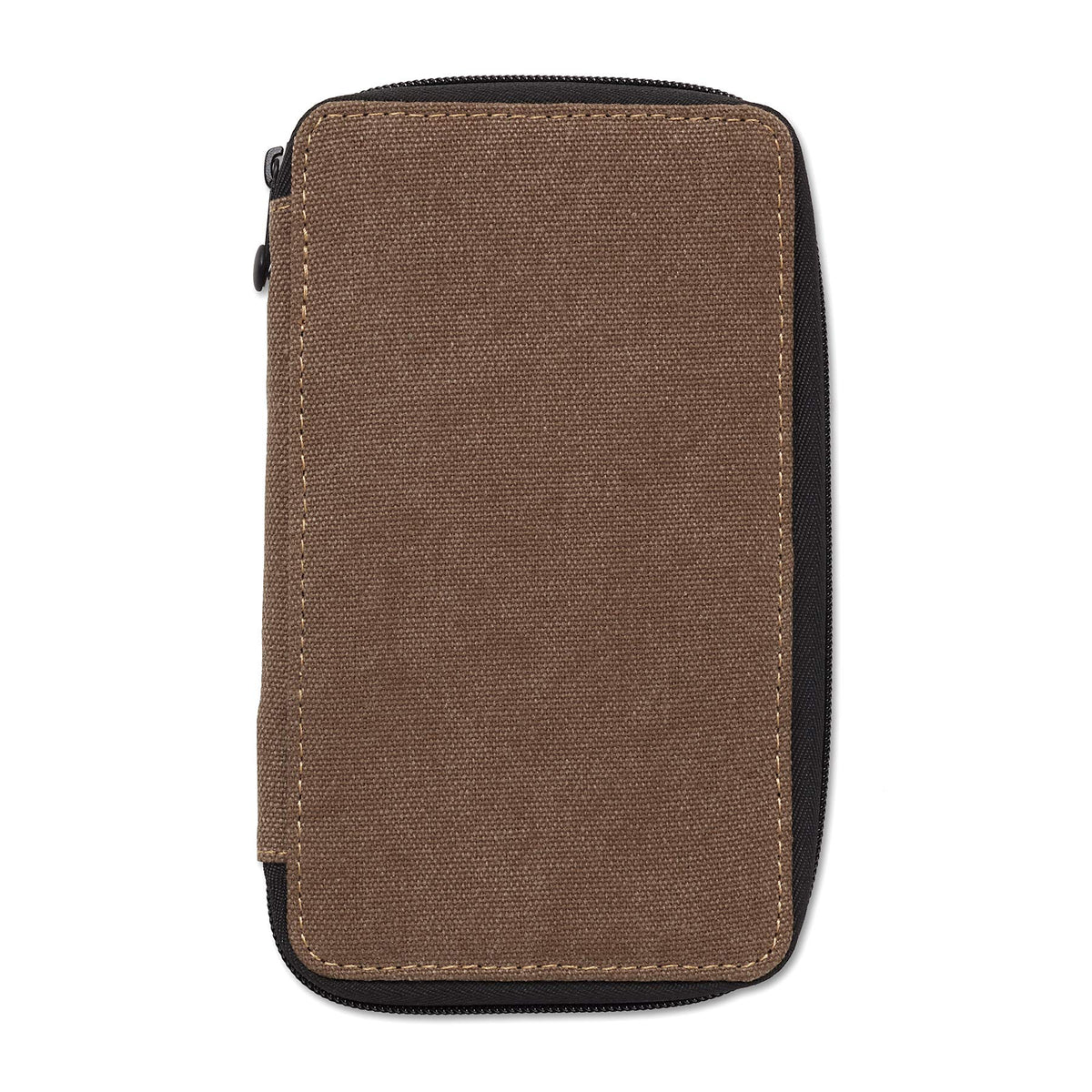 Speedball Art Products 252240 Canvas Case 24 Pencil Storage Canvas Pencil Case, Chocolate