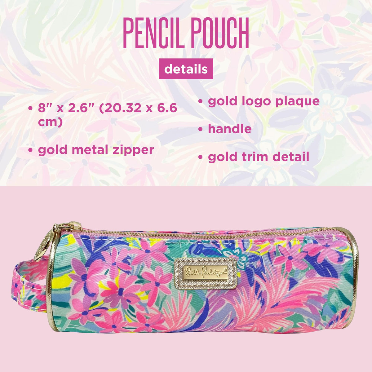 Lilly Pulitzer Cute Zipper Pouch, It Was All A Dream