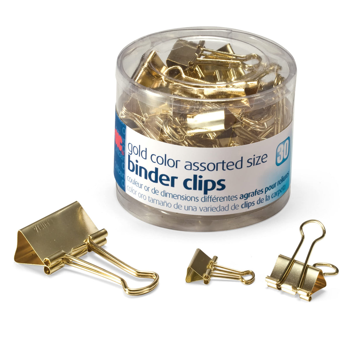 Officemate OIC Officemate Assorted Size Binder Clips (OIC31022)