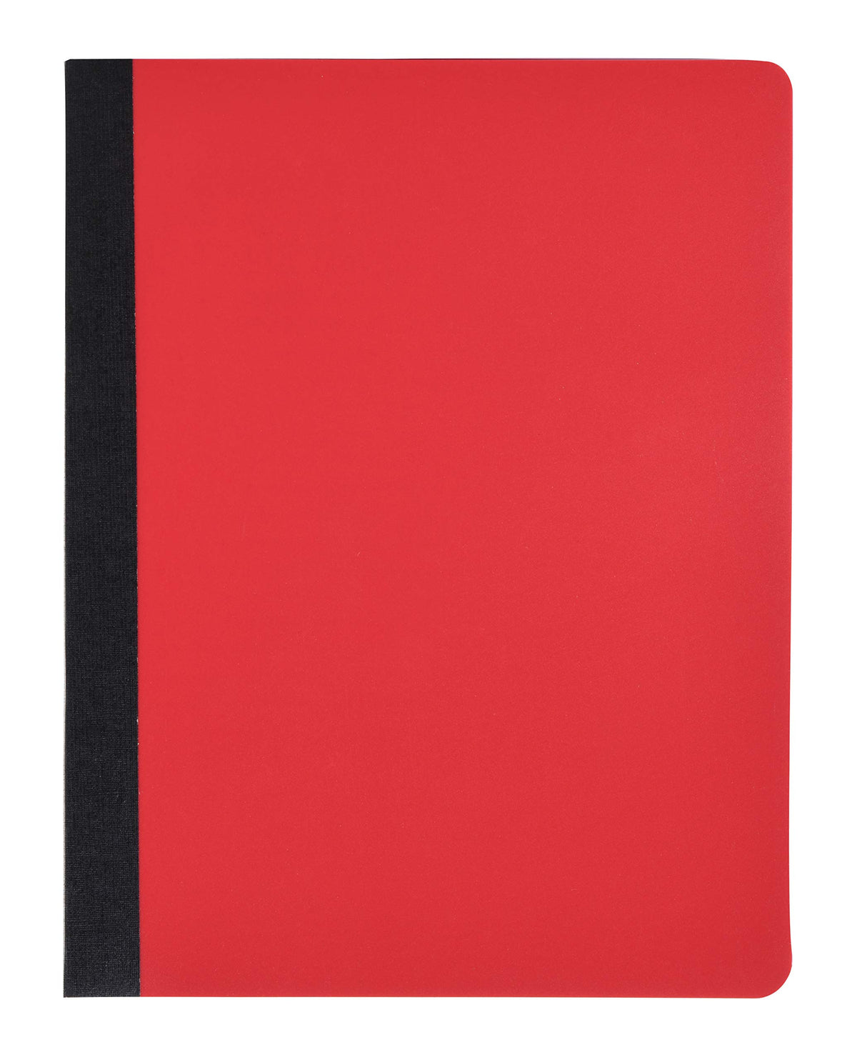 Mintra Office Poly Composition Book (3 Pack, Black Blue Red)