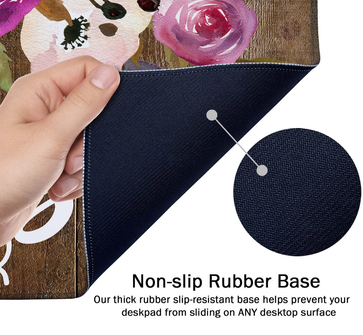 SSOIU Large Mouse Pad, Full Desk XXL Extended Gaming Mouse Pad 35.5" X 15.7", Waterproof Desk Mat