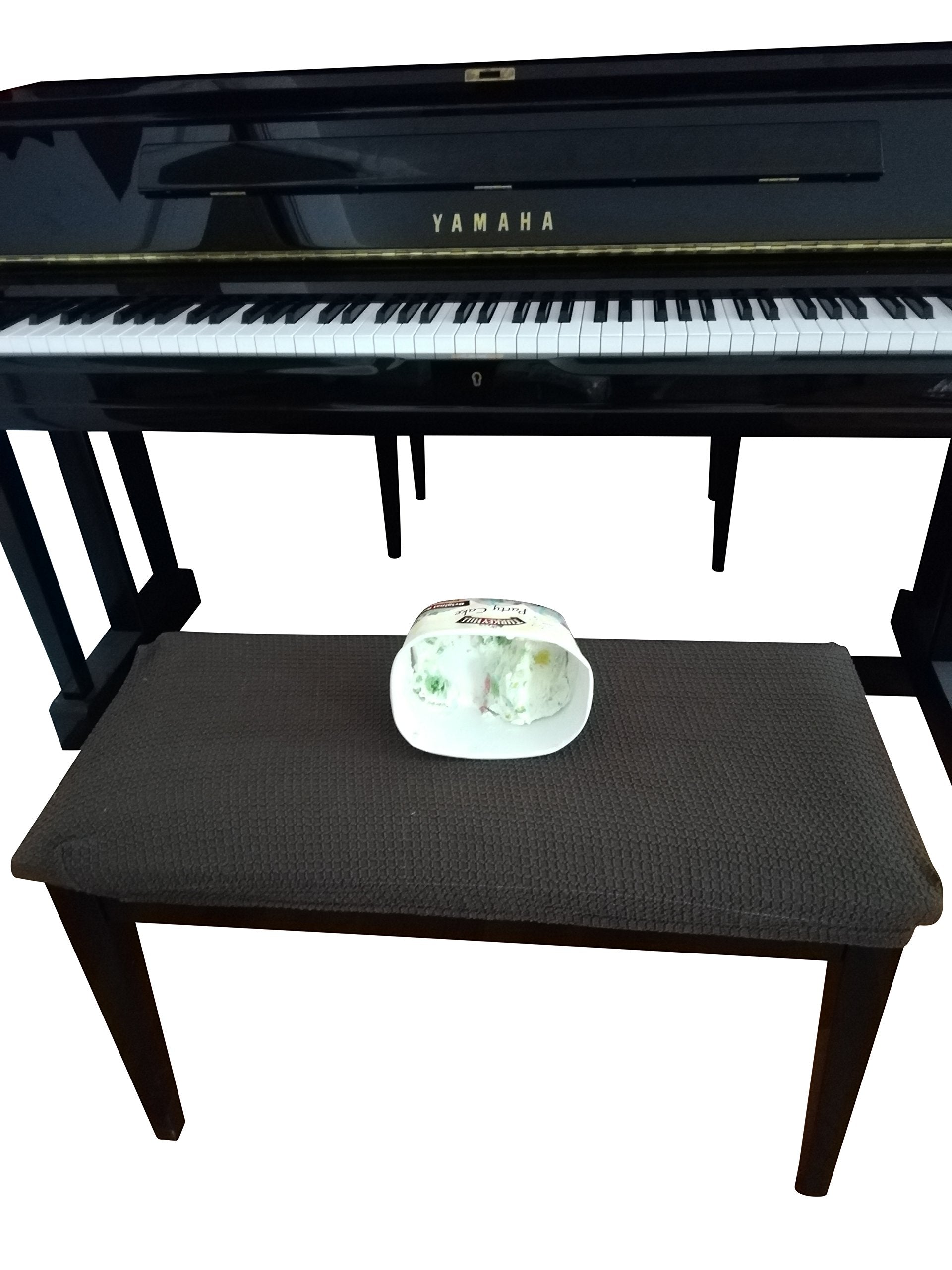 Qualitrusty Waterproof Piano Bench Cover - Perfect for Pets, Kids, Elderly, Weddings, Parties