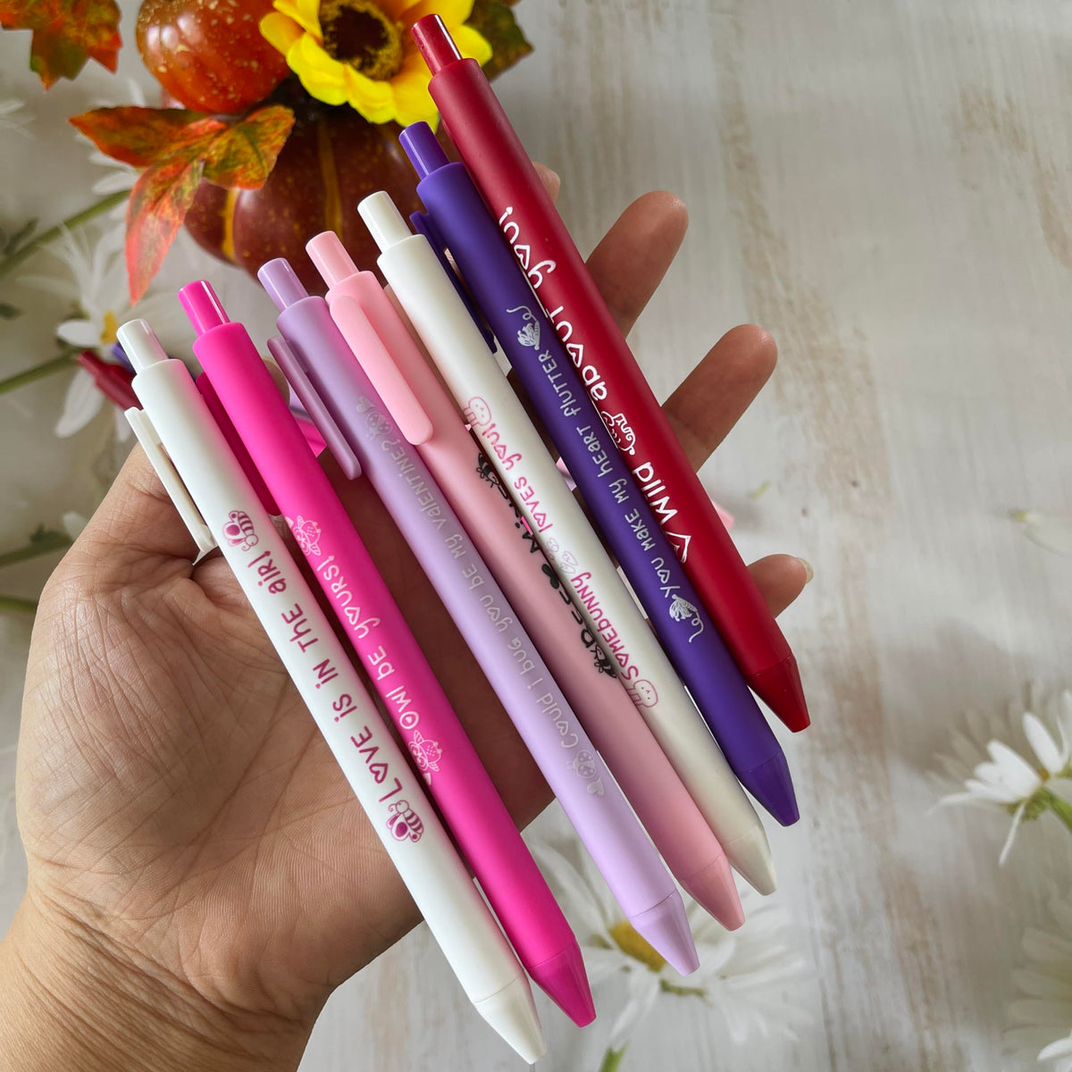 Jxueych 12 Pack Valentine's Day Novelty Ballpoint Pens - Hilarious & Heartfelt Messages for Loved