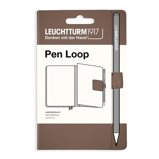 LEUCHTTURM1917 Self Adhesive Pen Loop Elastic Pen Holder (Warm Earth)