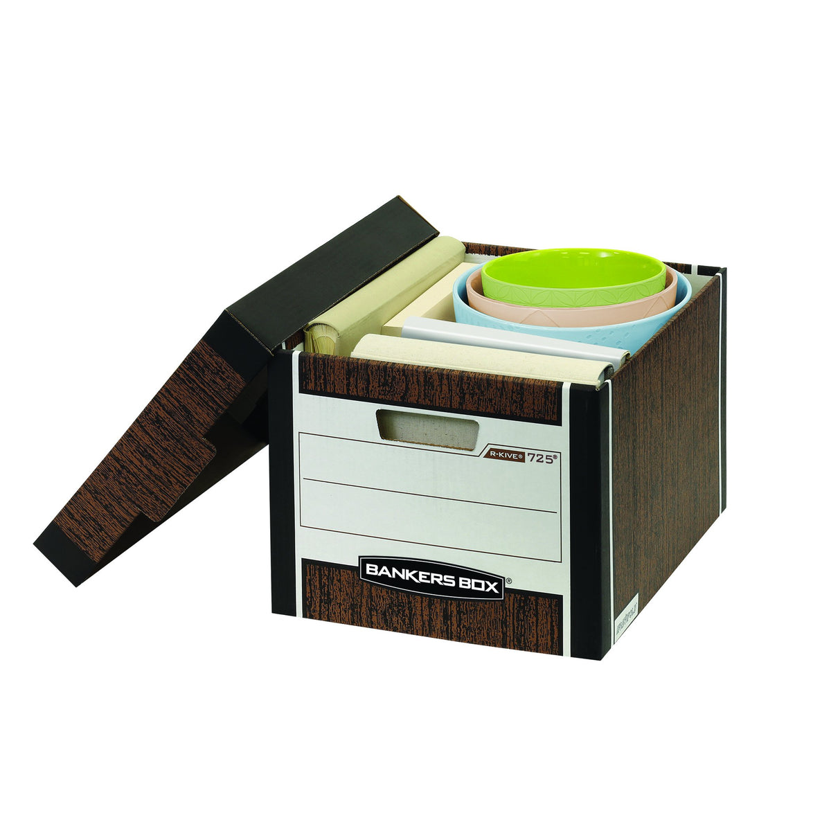 Bankers Box 12-Pack Heavy-Duty File Storage Boxes, Letter/Legal, FastFold