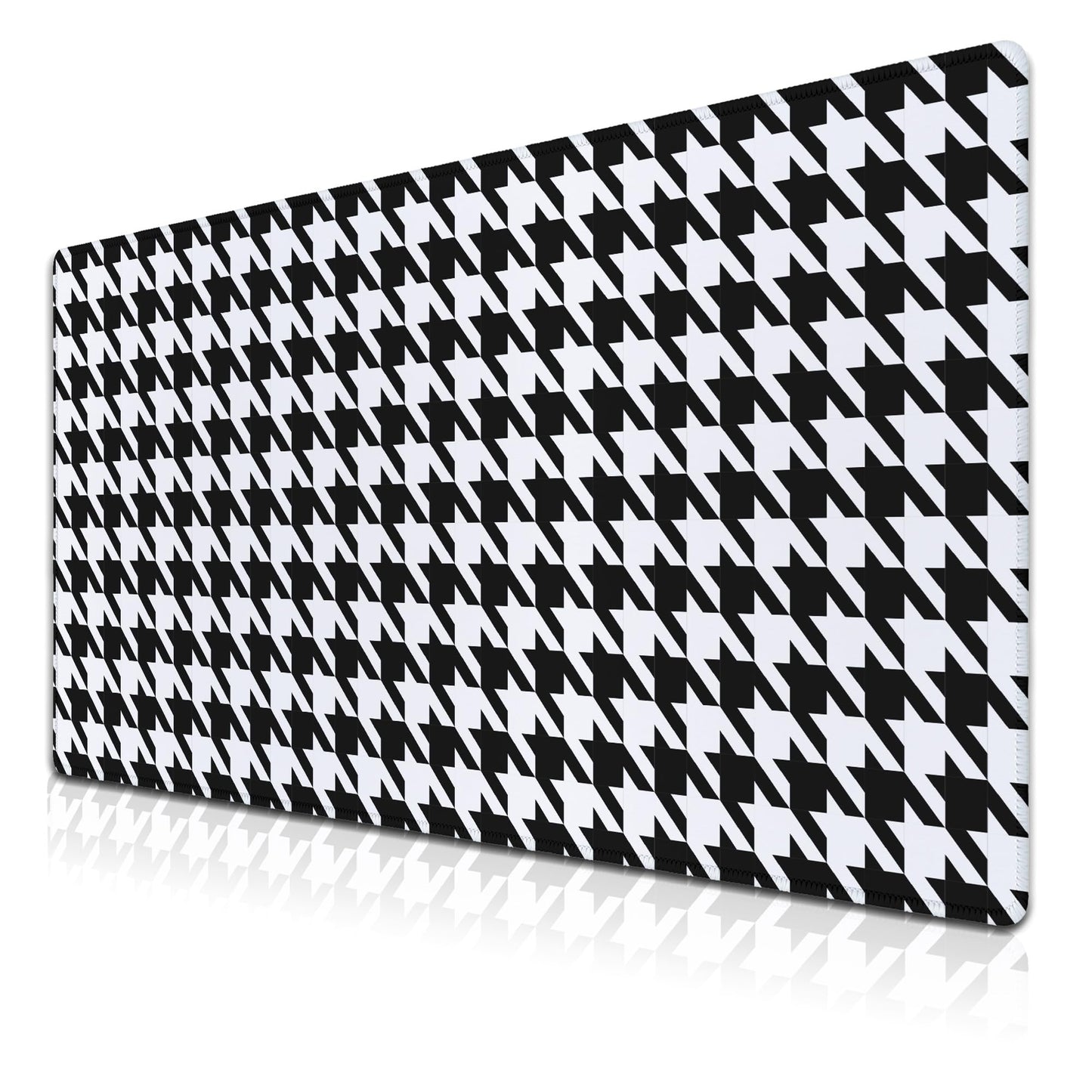 Samgula Gaming Mousepad Black and White Desk Mat for Desk Big Mouse Pads Keyboard Pad Home Office