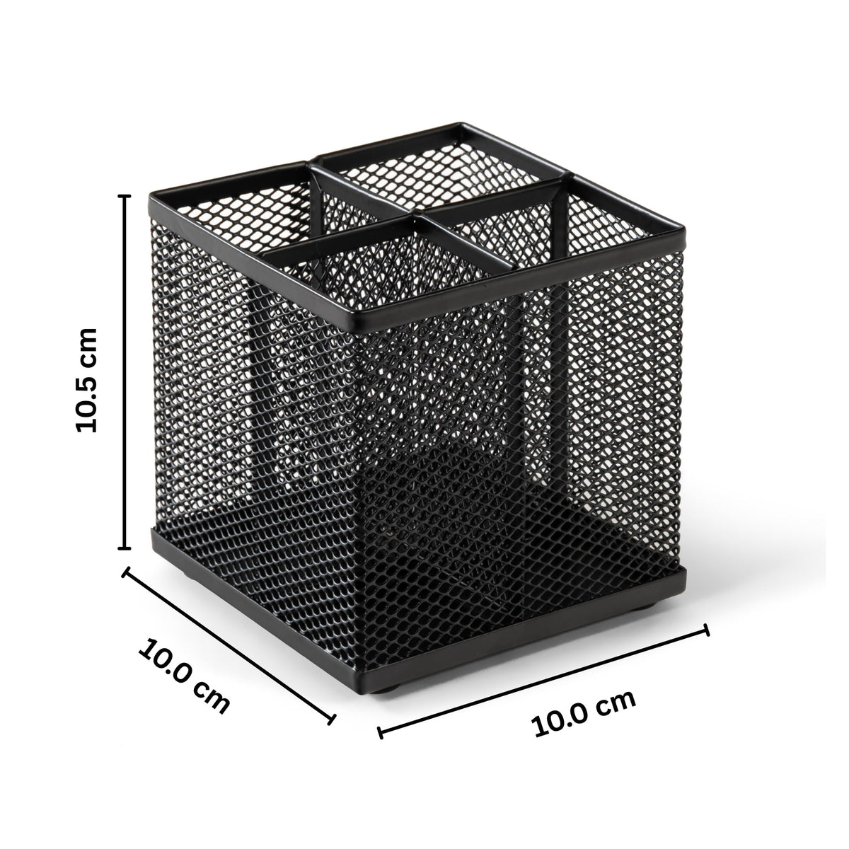 OSCO Wiremesh Square Pen Pot - Black