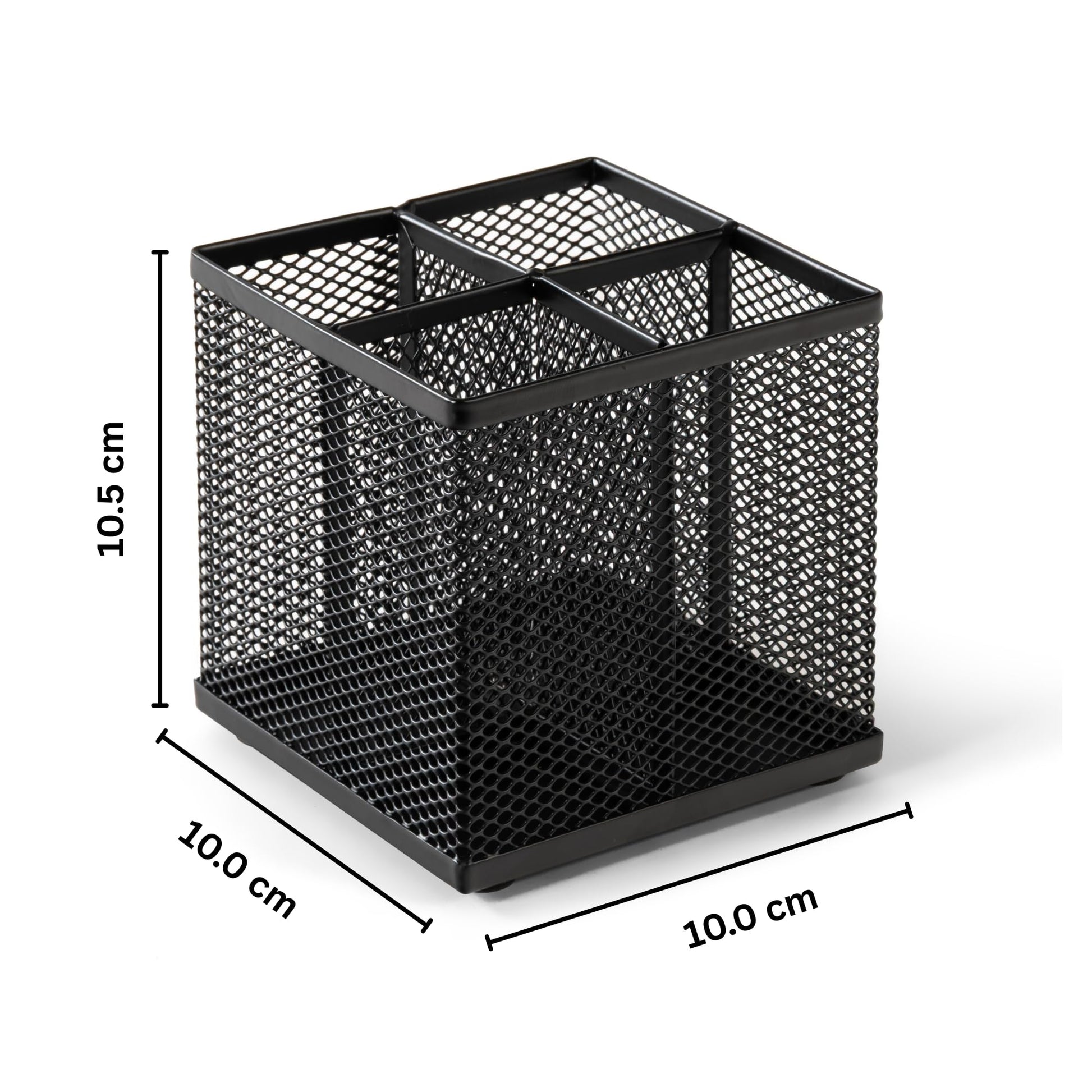 OSCO Wiremesh Square Pen Pot - Black