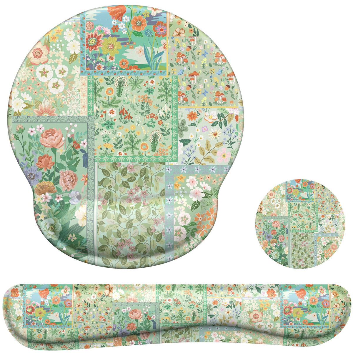 iLeadon Mouse Pad with Wrist Support, Ergonomic Mouse Pad Set