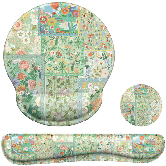 iLeadon Mouse Pad with Wrist Support, Ergonomic Mouse Pad Set