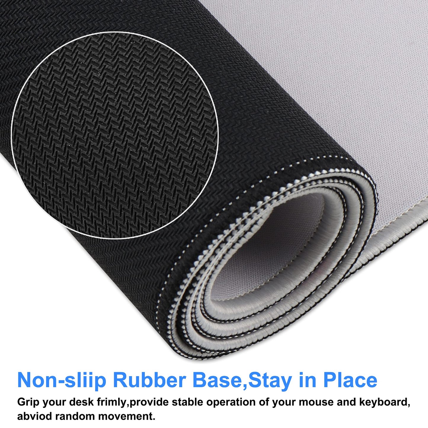 Cmhoo XXL Gaming Mouse Pad 35.4x15.7 Professional Large Mouse Pad & Computer Game Mouse Mat-90x40