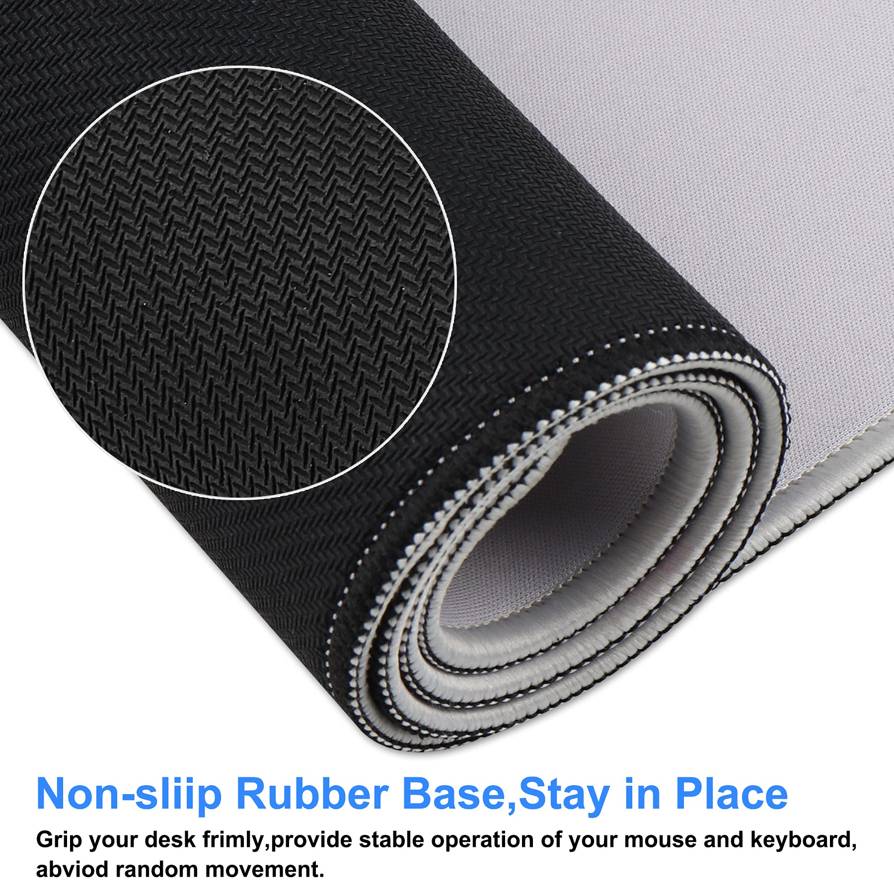 Cmhoo XXL Gaming Mouse Pad 35.4x15.7 Professional Large Mouse Pad & Computer Game Mouse Mat-90x40